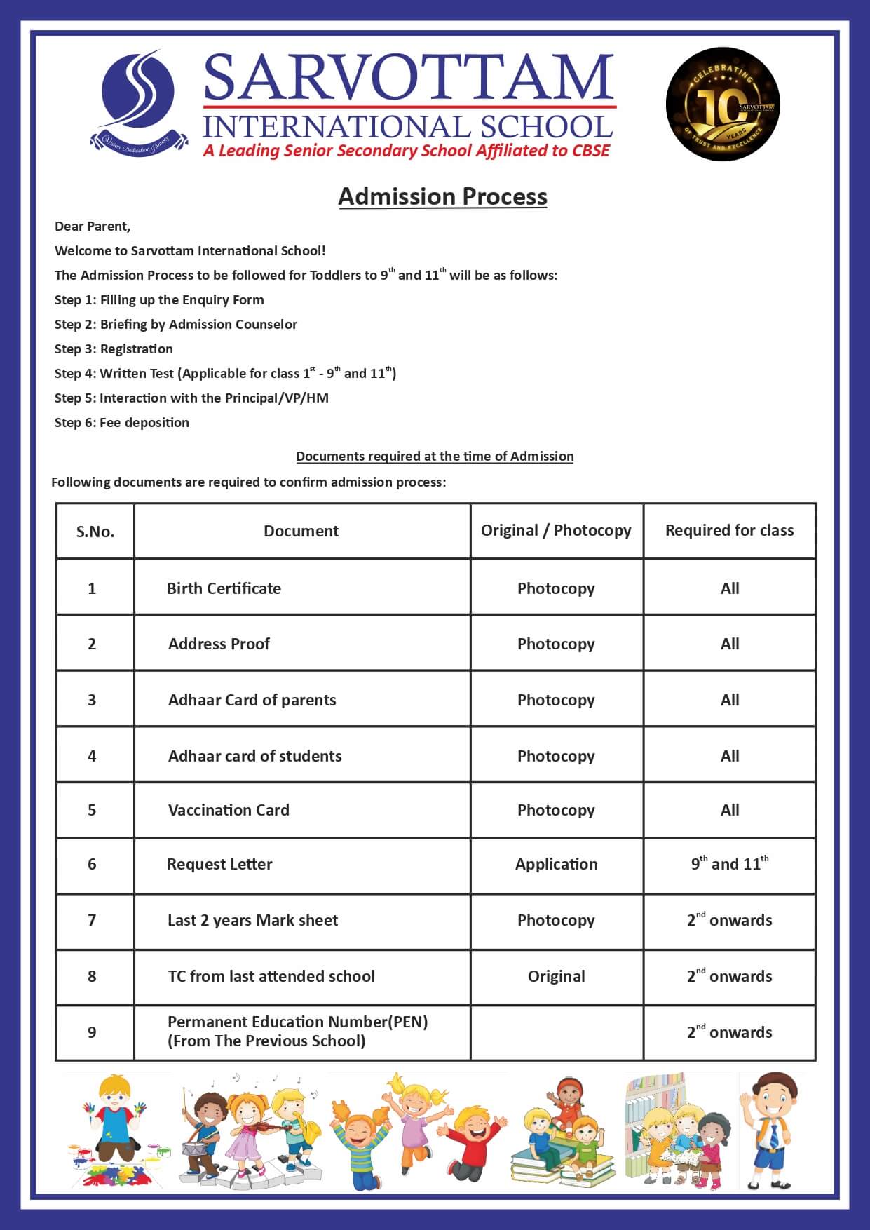 Exam Schedule