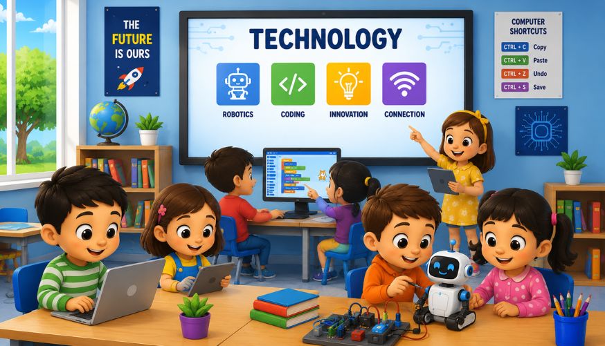 Technology in Modern Classrooms for Young Learners